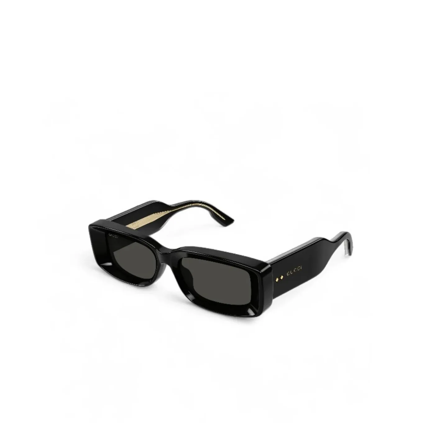 Gucci Rectangle Sunglasses Black
