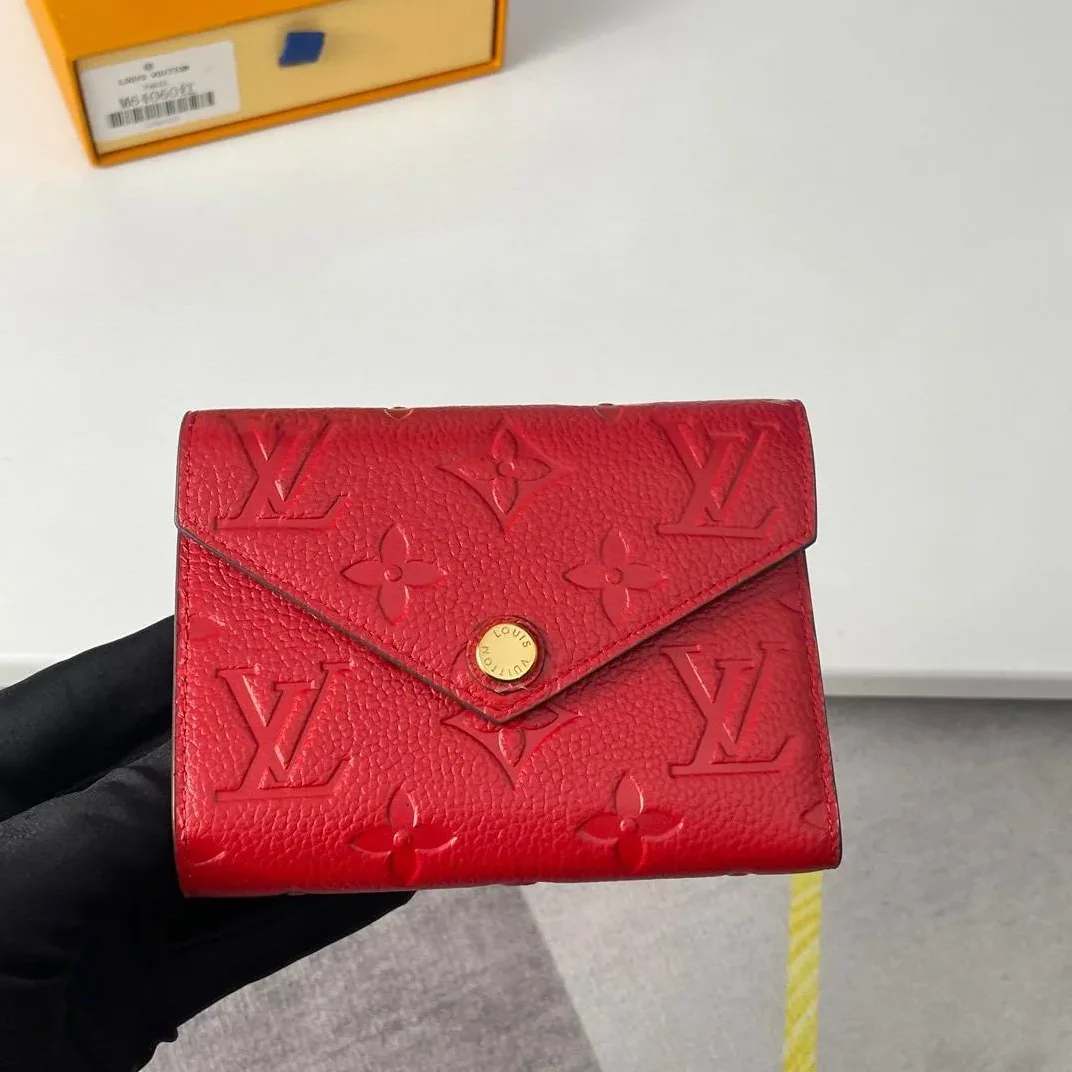 Louis Vuitton Victorine Wallet Scarlet Red