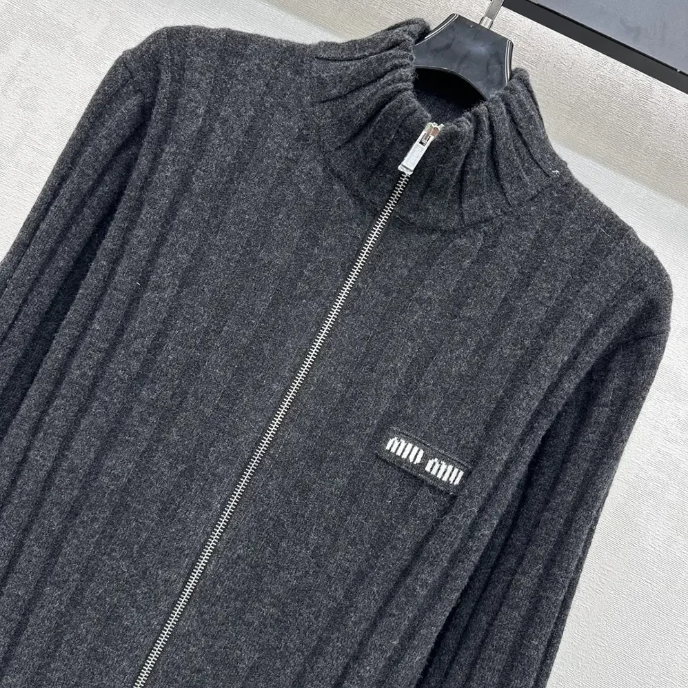 Miu Miu Wool And Cashmere Cardigan for Women Miu Miu Wool And Cashmere Cardigan for Women