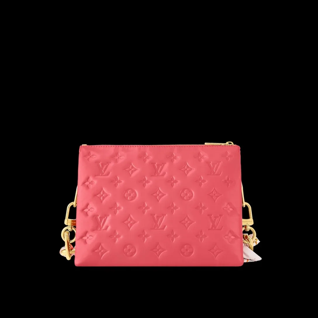 Louis Vuitton Coussin PM Shoulder Bag in Pink Gold Hardware Louis Vuitton Coussin PM Shoulder Bag in Pink Gold Hardware