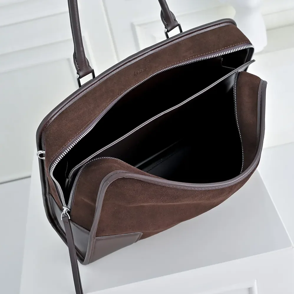 Loewe Large Amazona 180 Bag in Suede for Women Loewe Large Amazona 180 Bag in Suede for Women