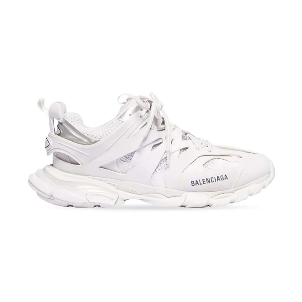 Balenciaga Track Sneaker in White Mesh and Nylon for Unisex