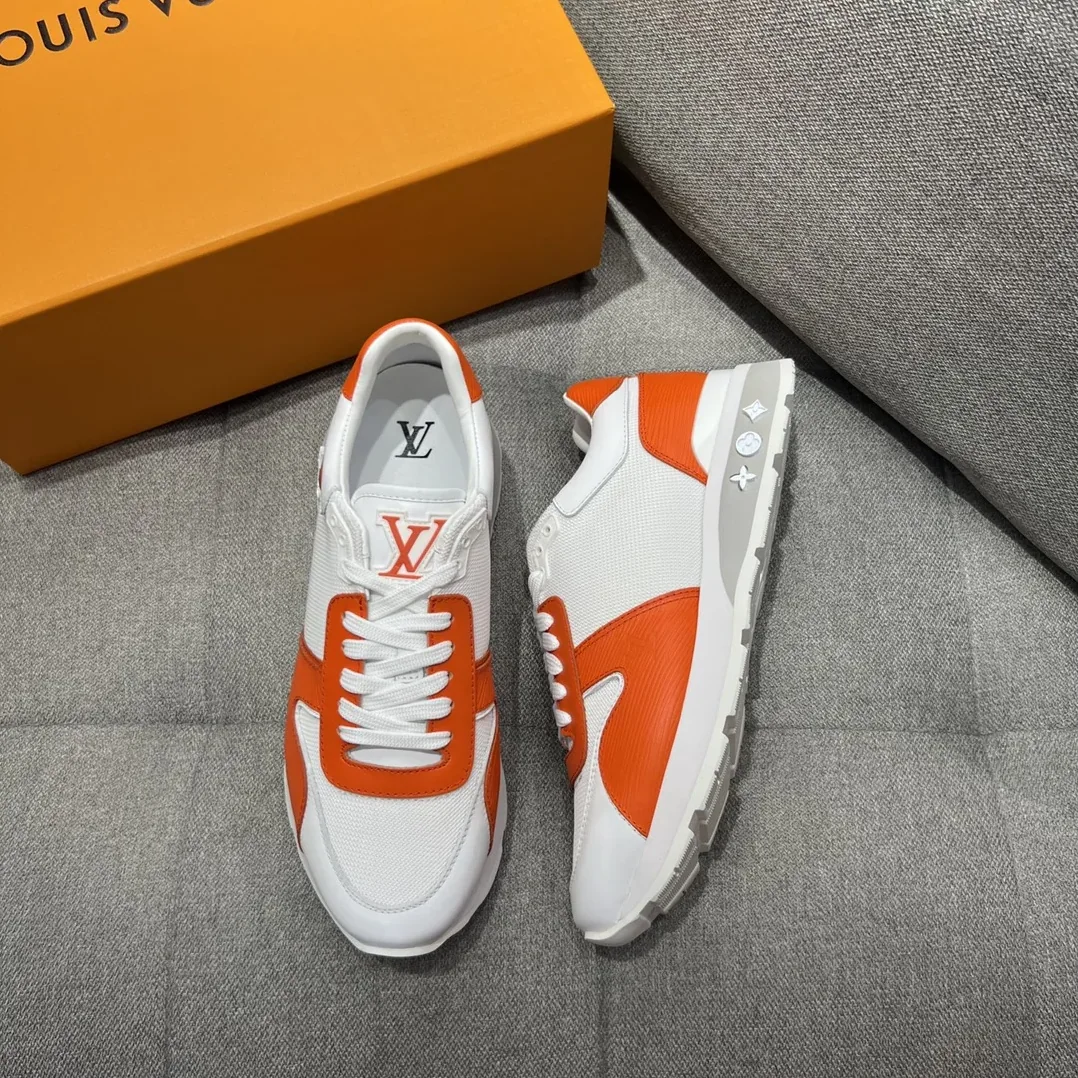 Louis Vuitton Run Away Sneaker Orange Louis Vuitton Run Away Sneaker Orange