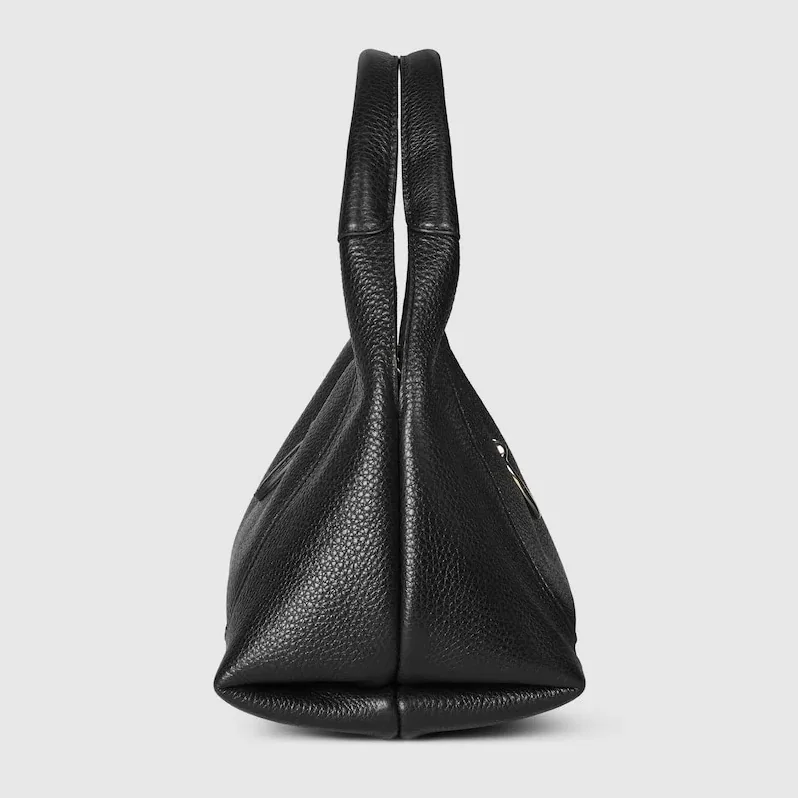 Gucci Softbit Medium Top Handle Bag Black / Gucci Softbit Medium Top Handle Bag Black /
