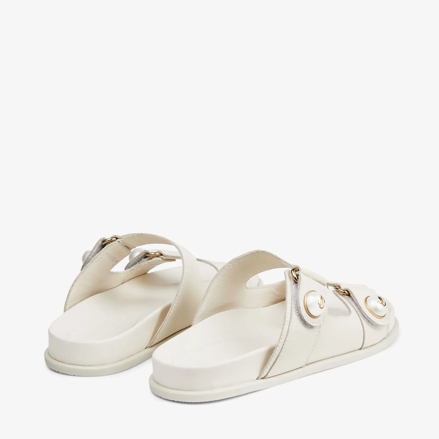Jimmy Choo Fayence Sandal Latte FAYENCESANDALSQM