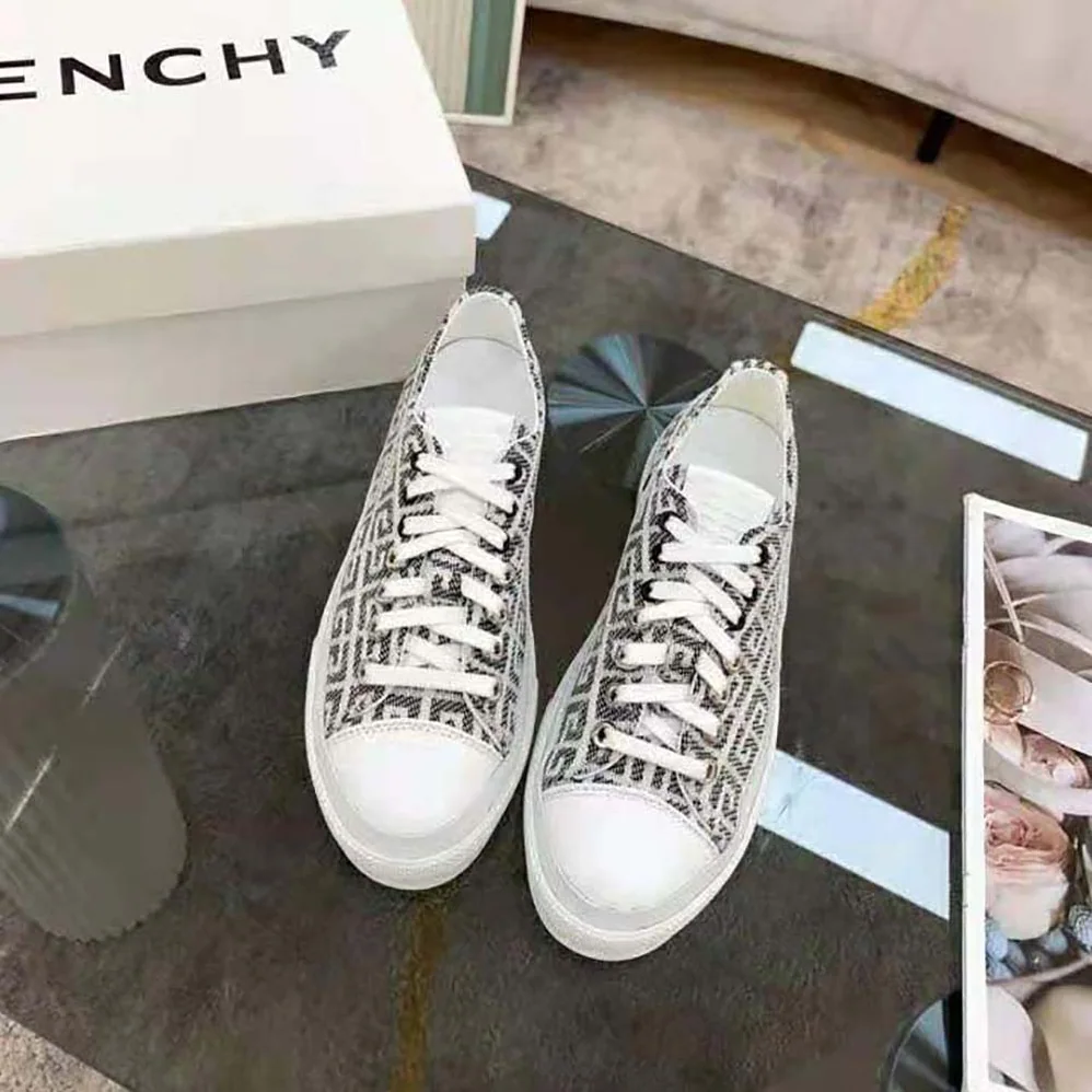 Givenchy Sneakers City in 4G Jacquard for Women in Black