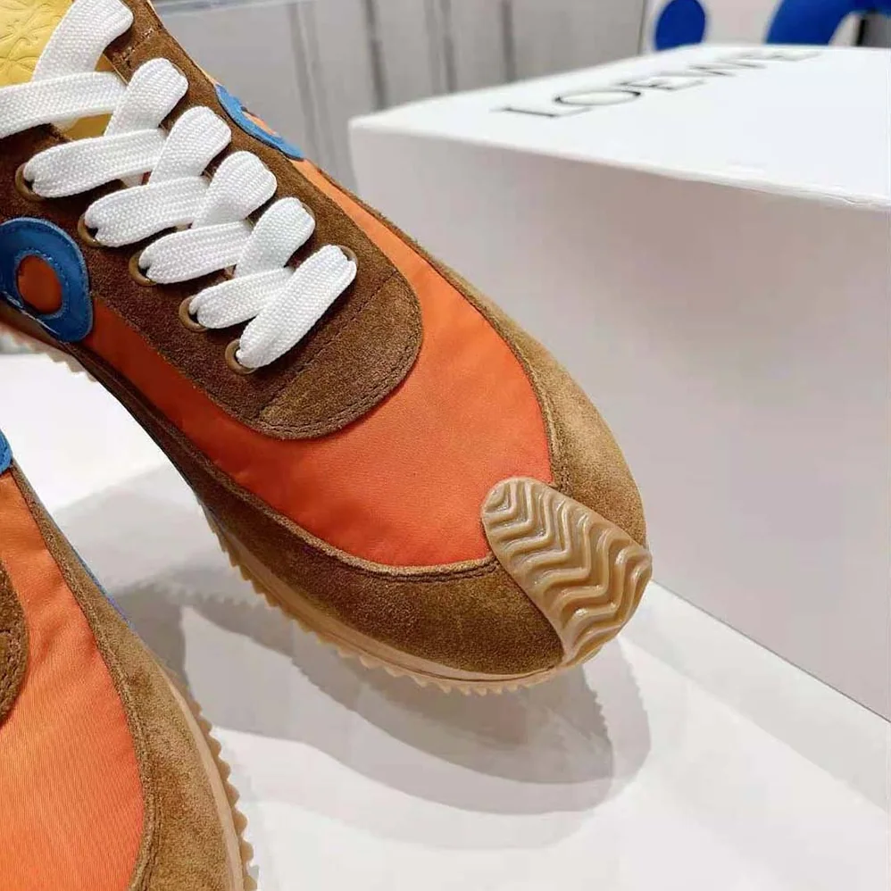Loewe Flow Runner in Nylon and Suede for Men