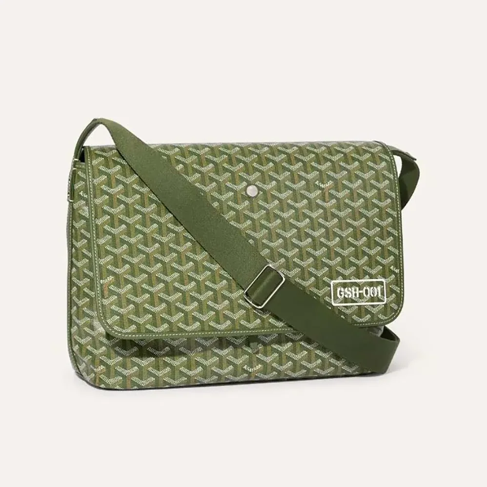 Goyard Capetien MM Messenger Bag for Unisex in Green