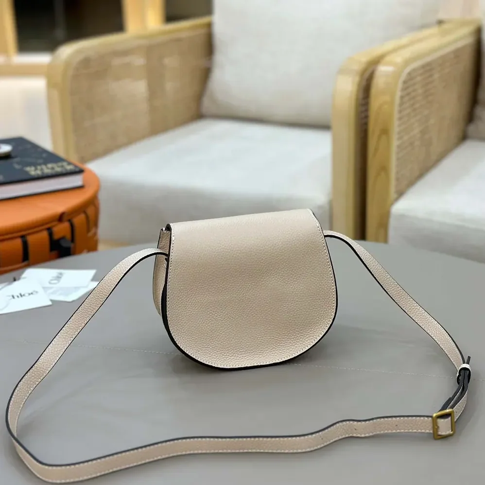 Chloe Small Marcie Saddle Bag is Crafted Leather for Women Chloe Small Marcie Saddle Bag is Crafted Leather for Women
