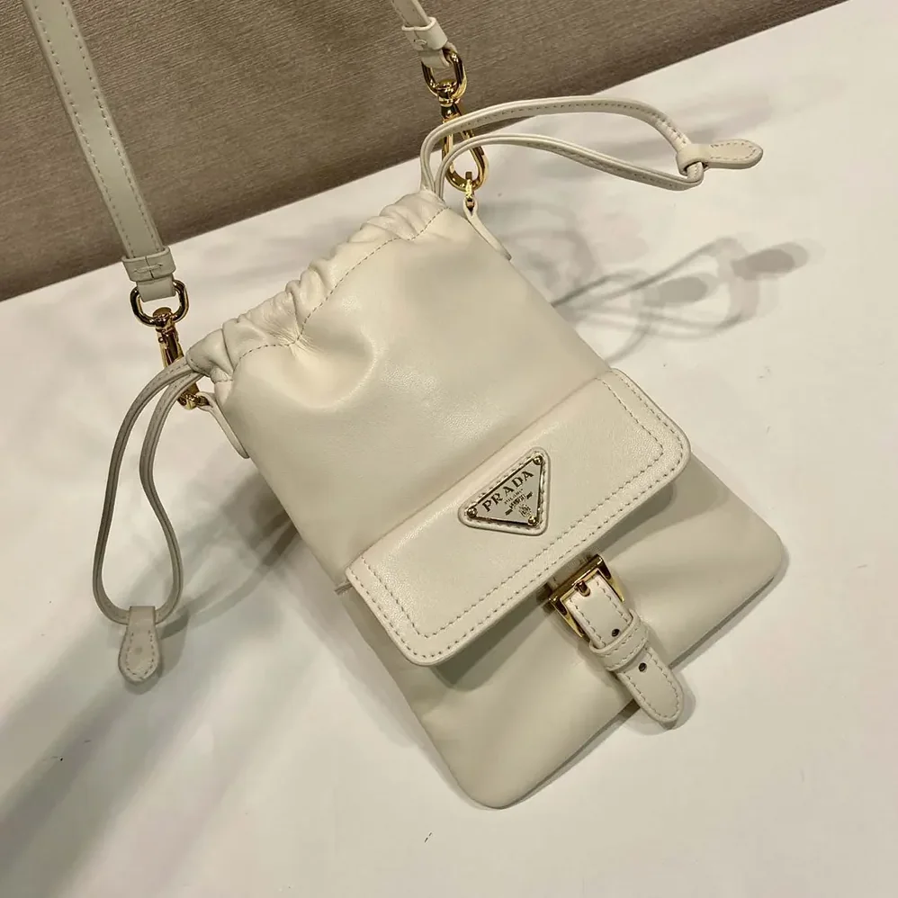Prada Nappa Leather Pouch for Women