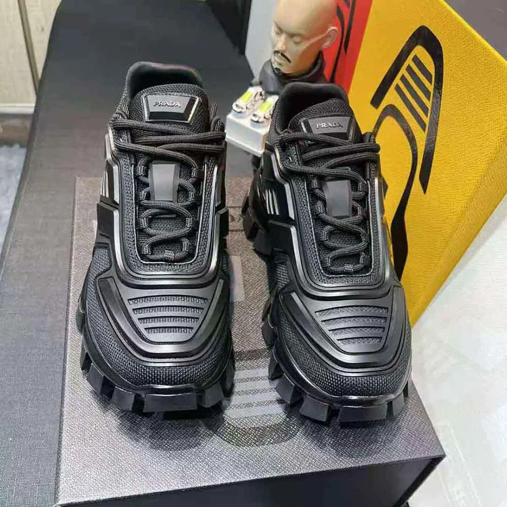 Prada Cloudbust Thunder Sneakers for Women in Black