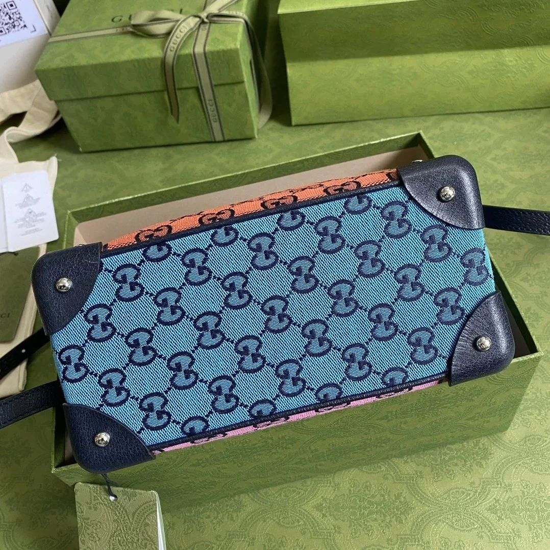 Gucci GG Multicolor Shoulder Bag In GG Multicolor Canvas / Gucci GG Multicolor Shoulder Bag In GG Multicolor Canvas /