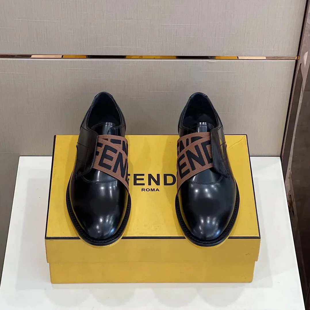 Fendi Force Black in Brown Shoes Fendi Force Black in Brown Shoes