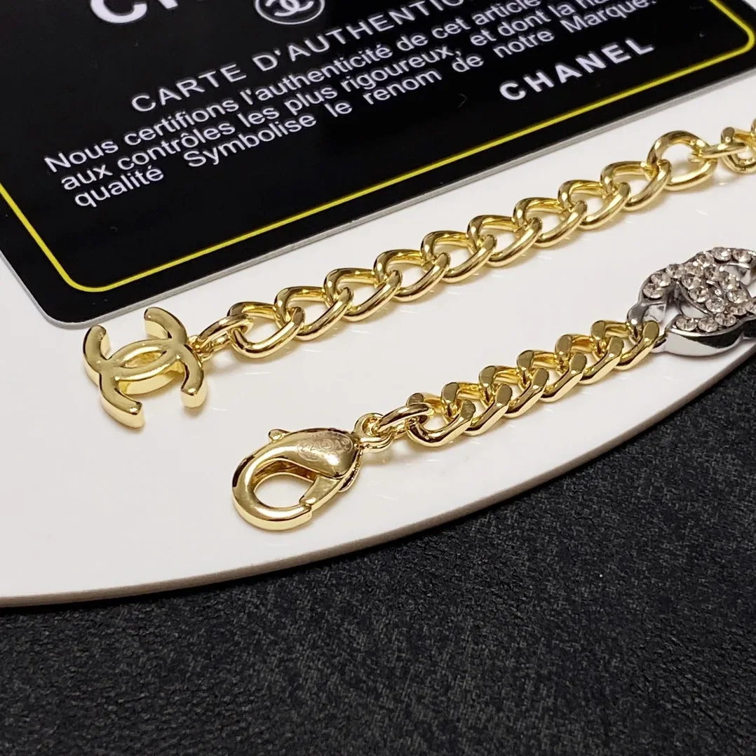 Chanel Double C Bracelet Gold Chanel Double C Bracelet Gold