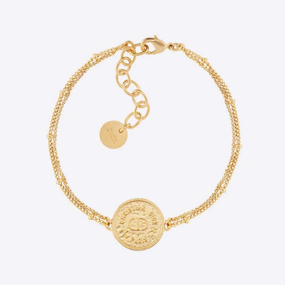 Dior 30 Montaigne Bracelet Gold for Women in Finish Metal Dior 30 Montaigne Bracelet Gold for Women in Finish Metal