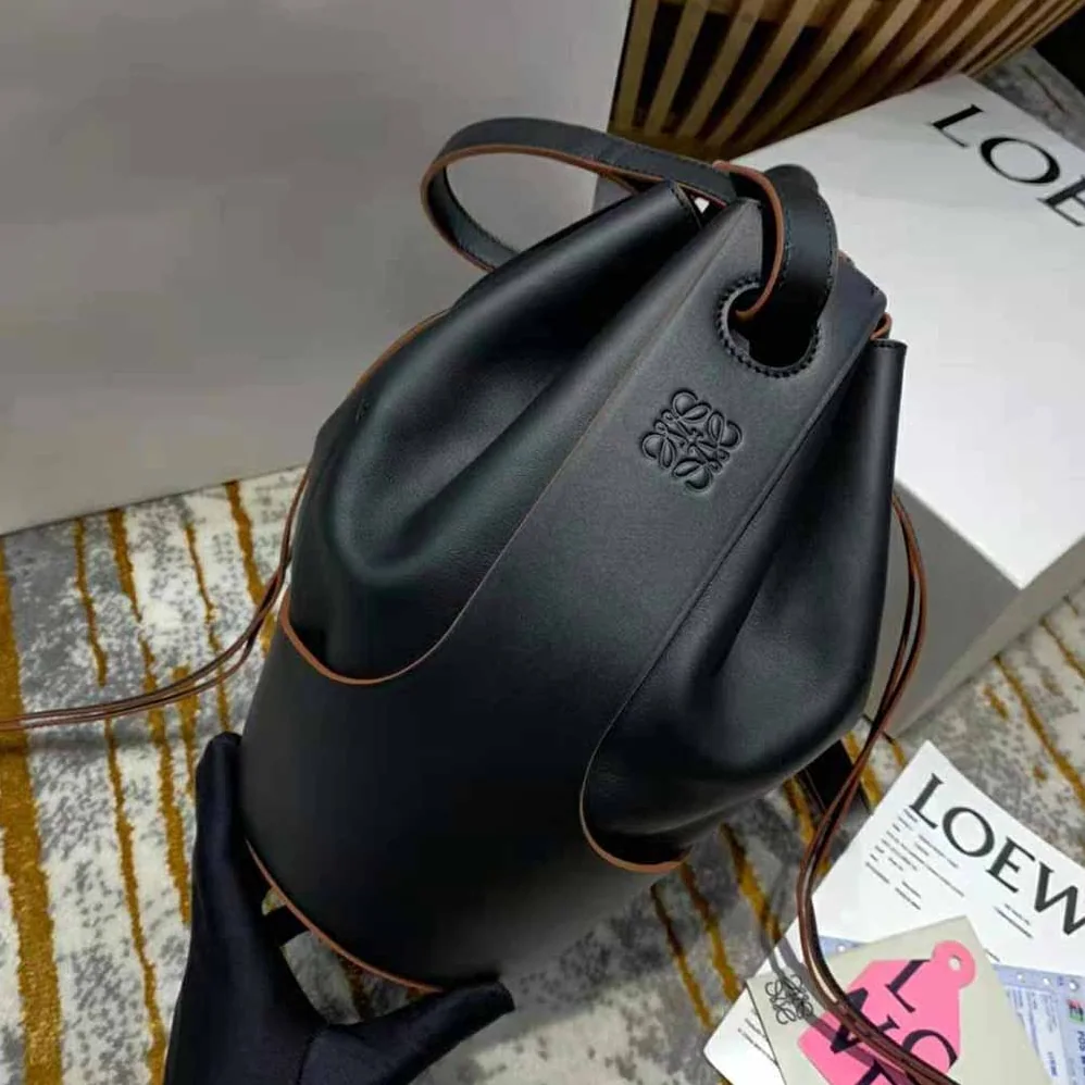 Loewe Balloon Bag in Nappa Calfskin for Women in Black