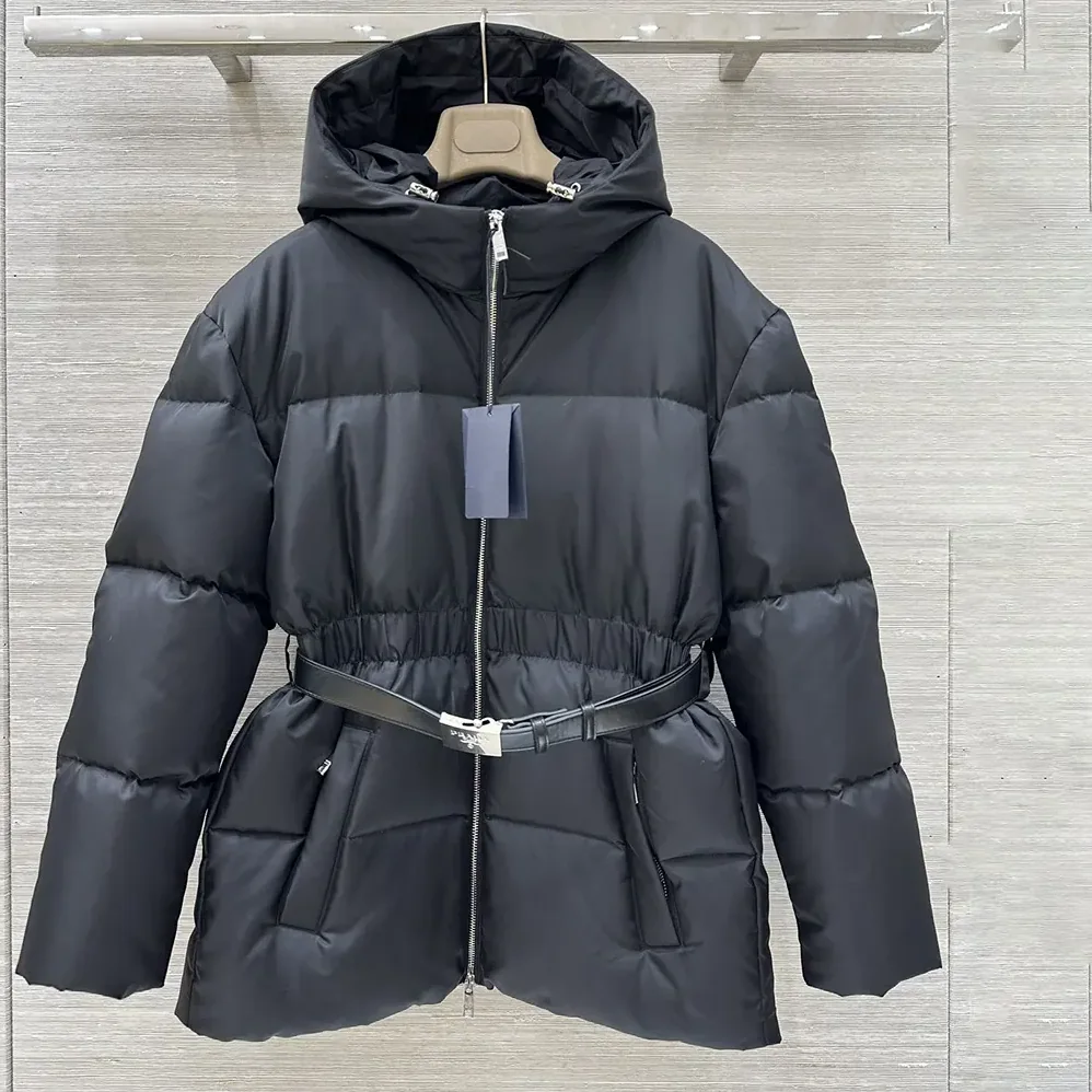 Prada Re for Men in Nylon Hooded Down Jacket Prada Re for Men in Nylon Hooded Down Jacket