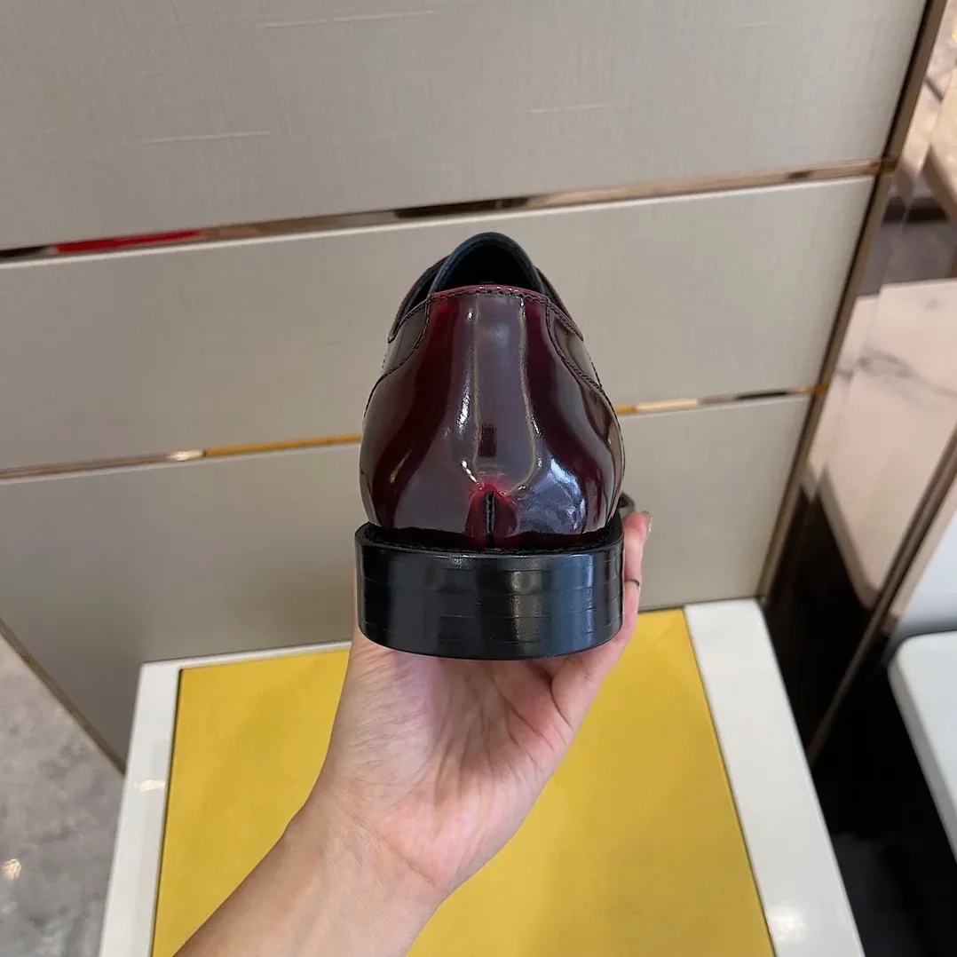 Fendi Force Dark Brown Shoes