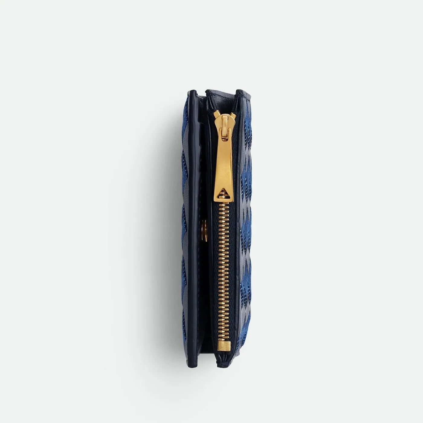 Bottega Veneta Small Bi in Fold Wallet Abyss/Indigo / Bottega Veneta Small Bi in Fold Wallet Abyss/Indigo /