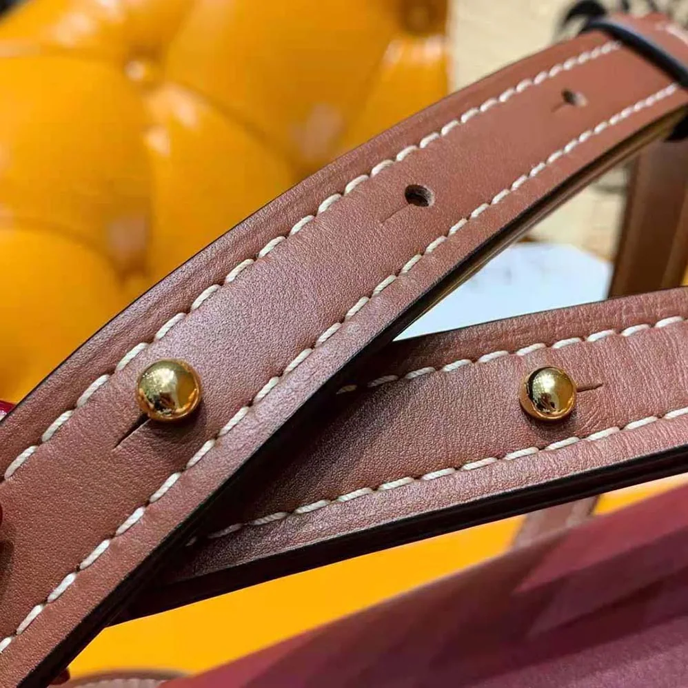 Loewe Small Gate Bag in Soft Calfskin for Women in Maroon Loewe Small Gate Bag in Soft Calfskin for Women in Maroon