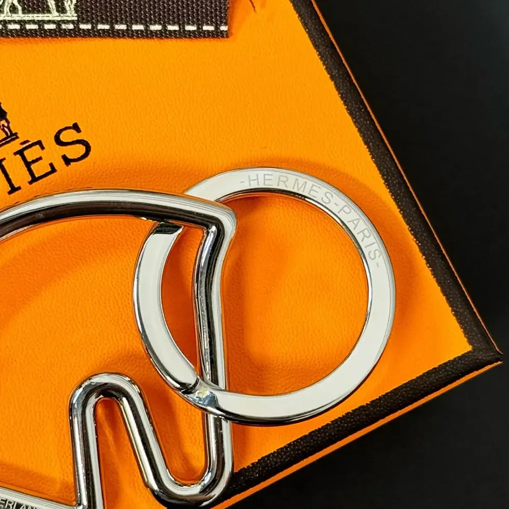 Hermes Cheva Key Ring for Unisex Hermes Cheva Key Ring for Unisex