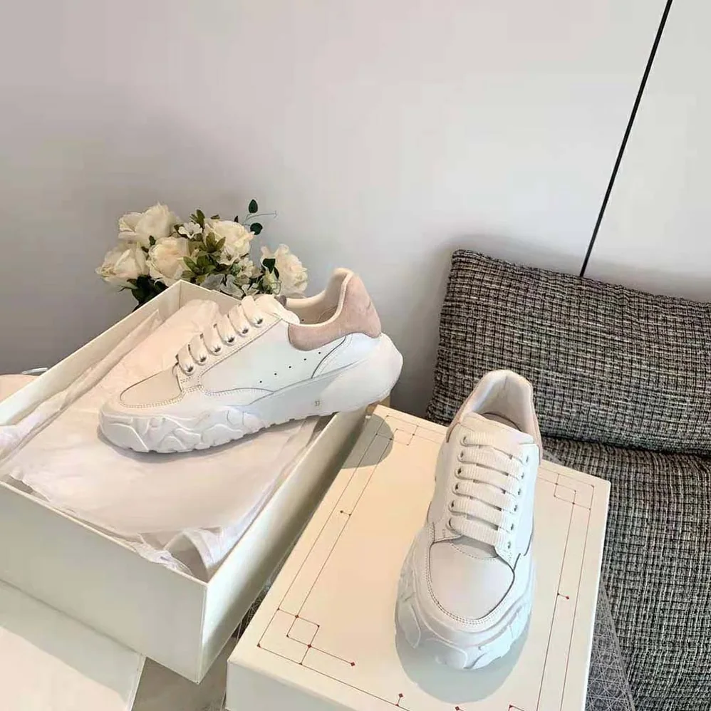 Alexander Mcqueen Court Trainer in Patchouli for Unisex in Pink