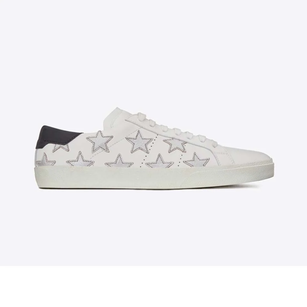 Saint Laurent YSL Court Classic SL/06 Metallic California Sneakers Leather for Women Saint Laurent YSL Court Classic SL/06 Metallic California Sneakers Leather for Women