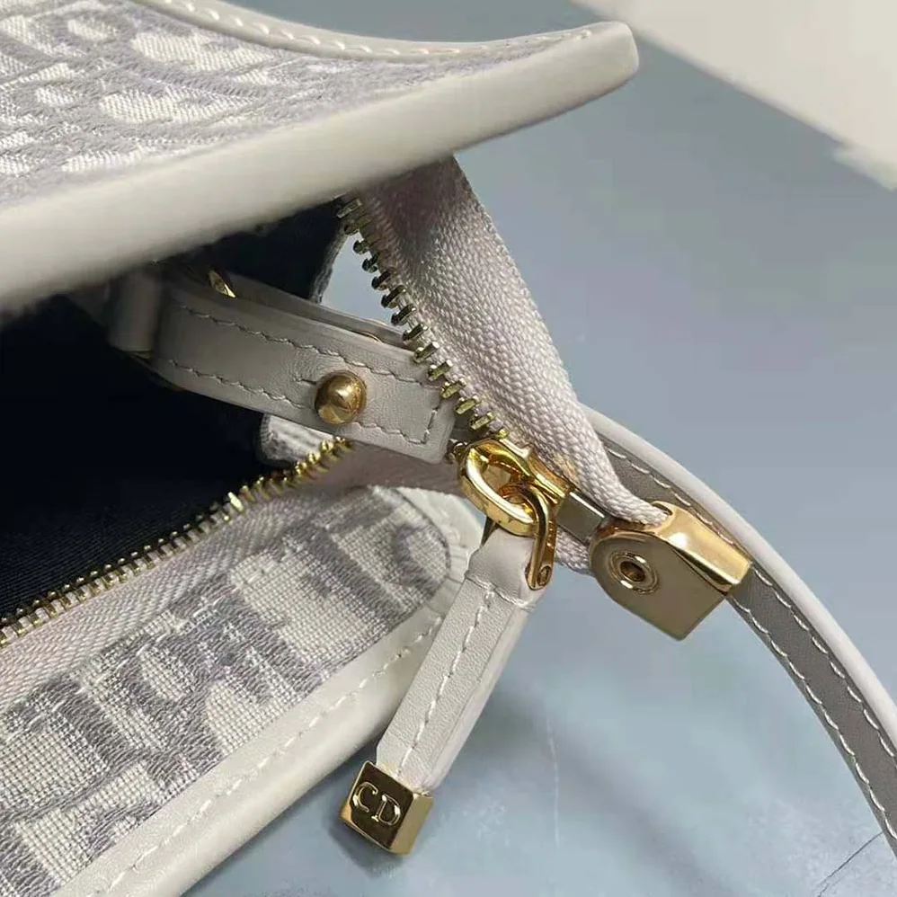 Dior Medium 30 Montaigne Pouch Gray Dior Oblique Jacquard for Women Dior Medium 30 Montaigne Pouch Gray Dior Oblique Jacquard for Women