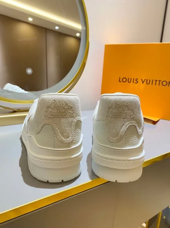 Louis Vuitton Trainer Sneaker White Virgil Abloh Louis Vuitton Trainer Sneaker White Virgil Abloh