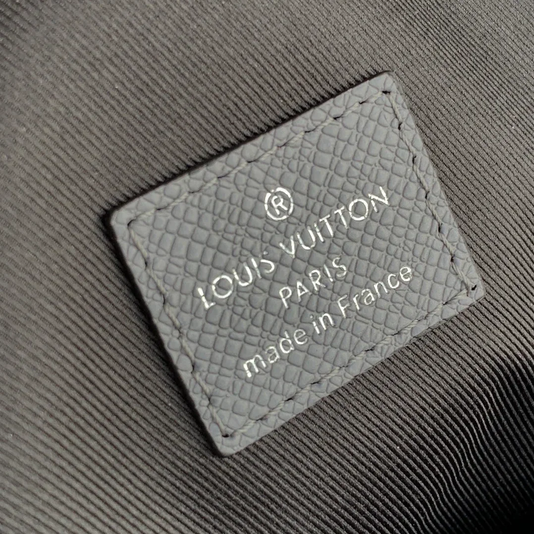 Louis Vuitton Avenue Sling Bag Taiga Grey