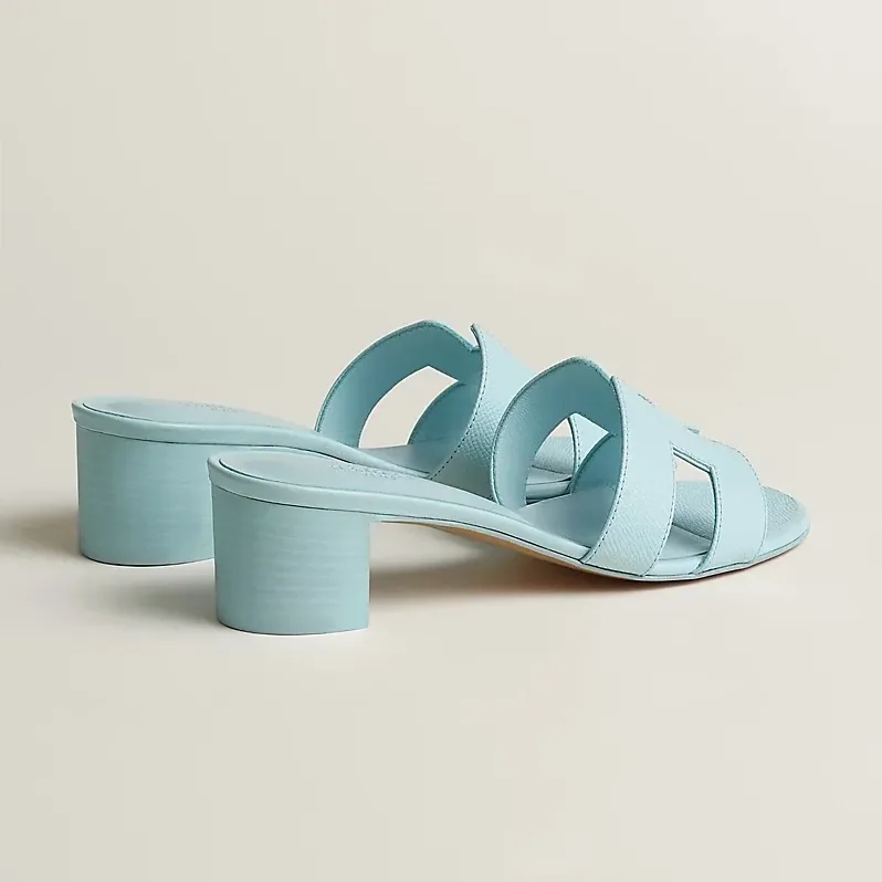 Hermes Oasis Sandals Bleu Brume