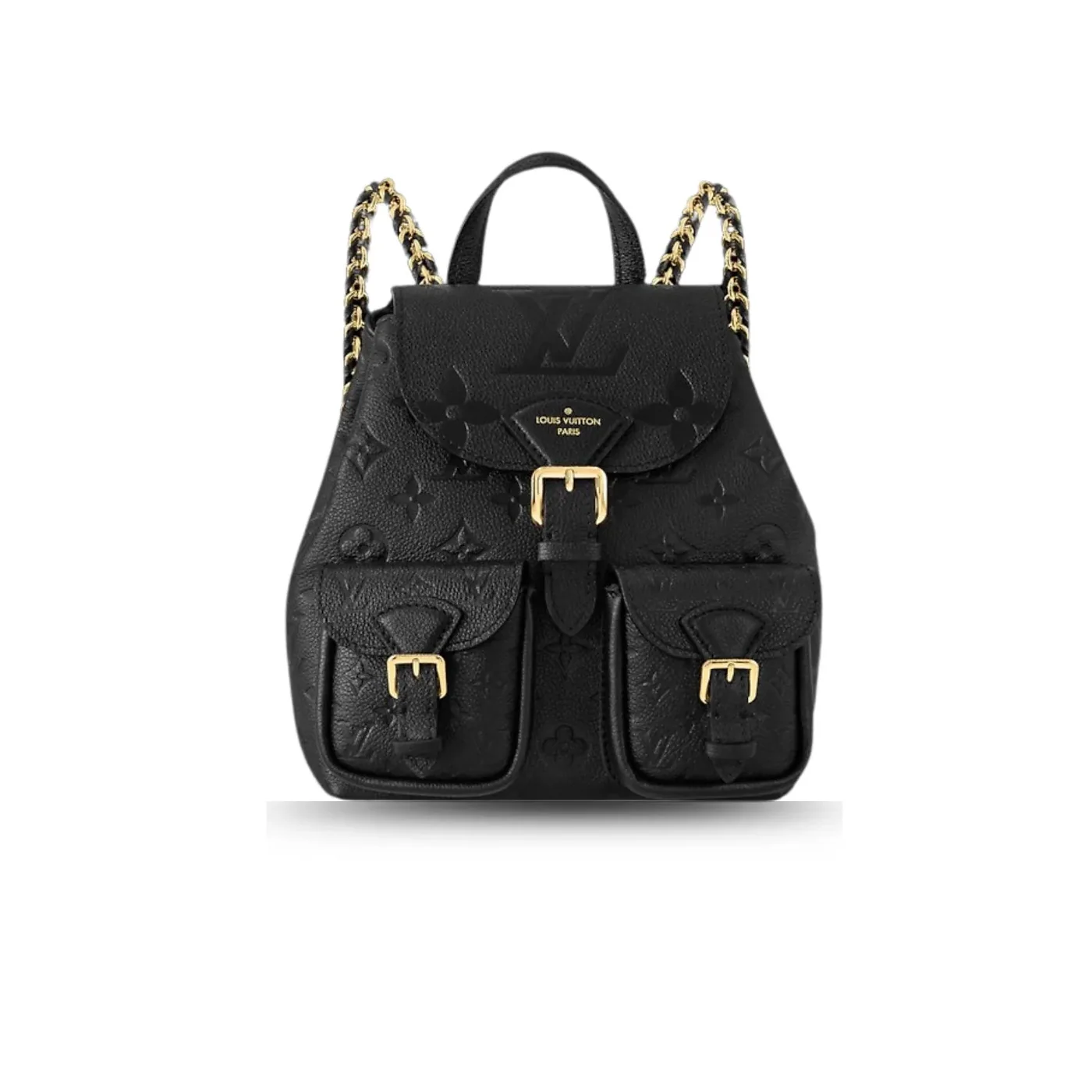 Louis Vuitton Backup Monogram Empreinte Black /