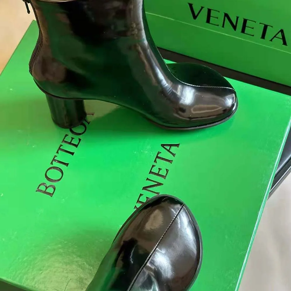 Bottega Veneta Atomic Ankle Boot for Women in Black