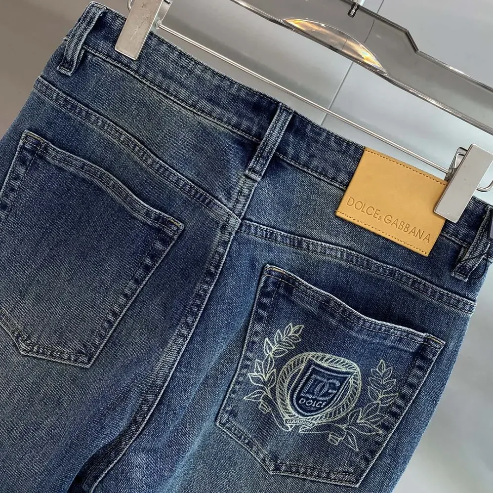 Dolce Gabbana D&G Light Blue Wash Loose Stretch Jeans-GYJDADG8 for Men Dolce Gabbana D&G Light Blue Wash Loose Stretch Jeans-GYJDADG8 for Men