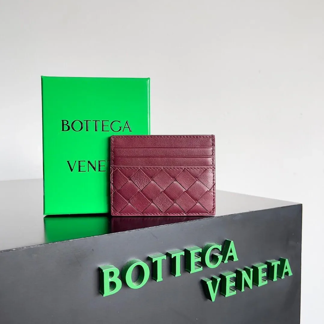 Bottega Veneta Credit Card Case Barolo / Bottega Veneta Credit Card Case Barolo /