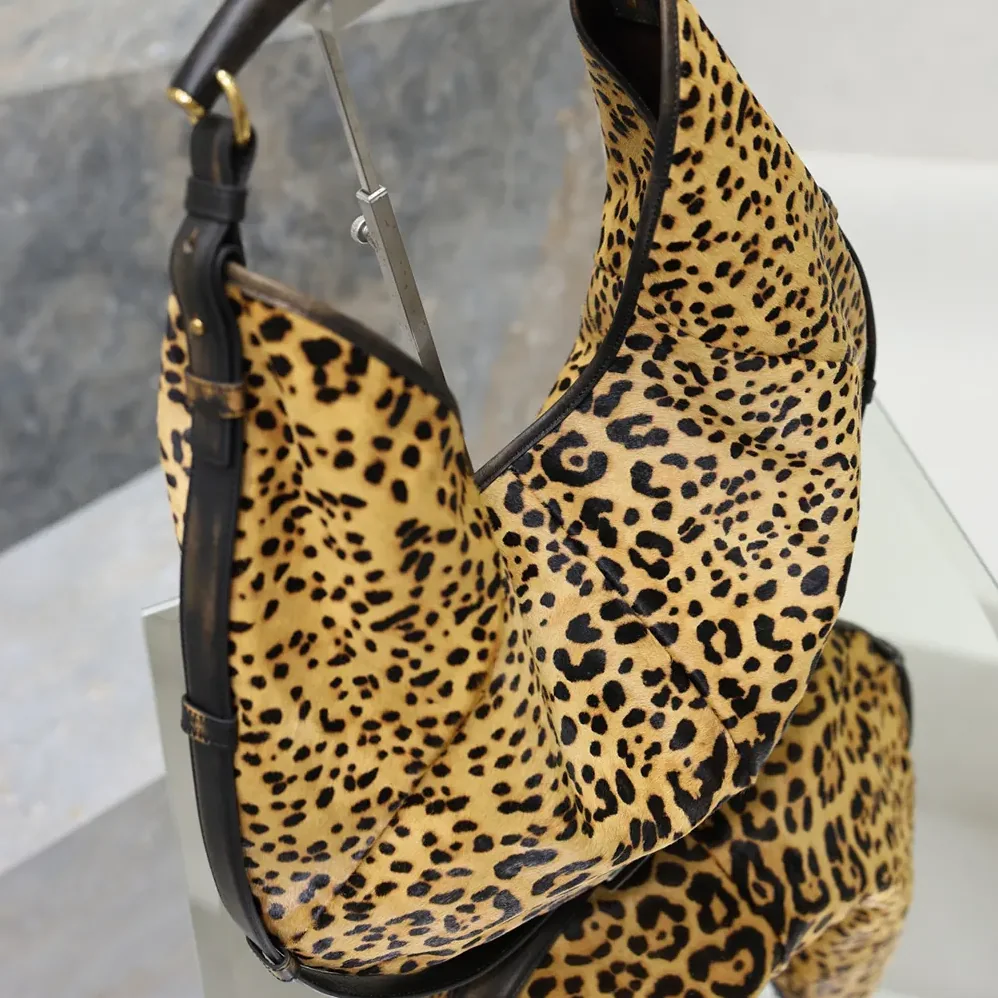 Saint Laurent YSL Mombasa Medium in Pony Hair Leather for Women