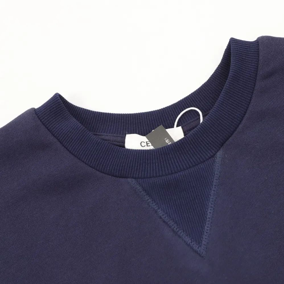 Celine Loose Sweatshirt in Cotton Fleece for Men