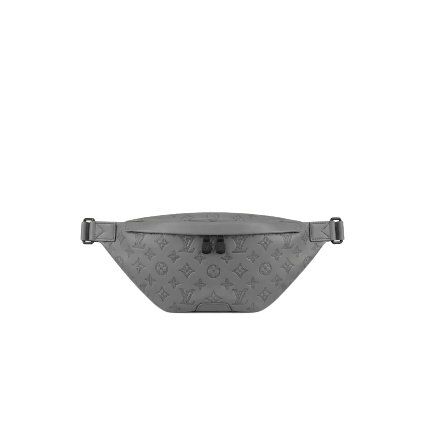 Louis Vuitton Discovery Bumbag in Grey Black Hardware Louis Vuitton Discovery Bumbag in Grey Black Hardware