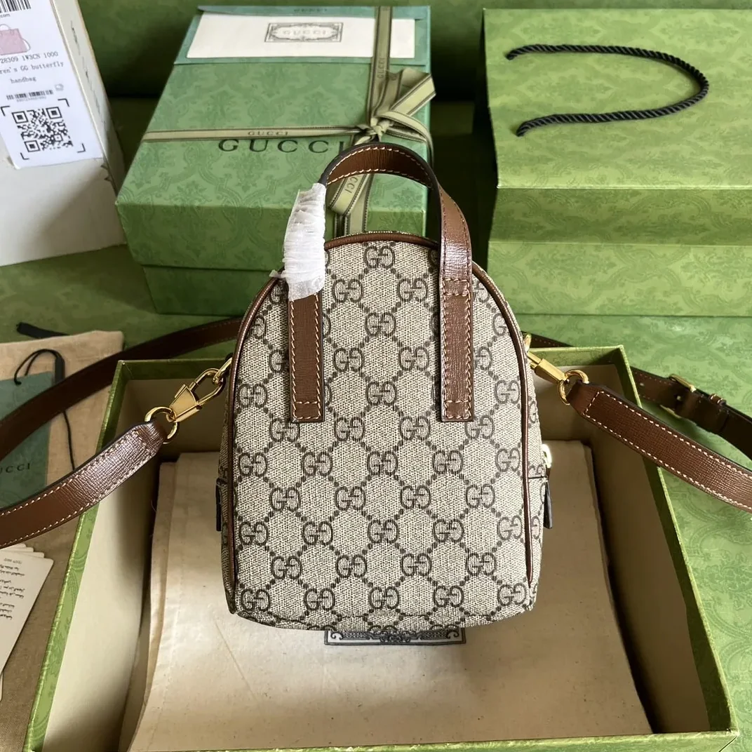 Gucci Multi in Function Bag Brown /