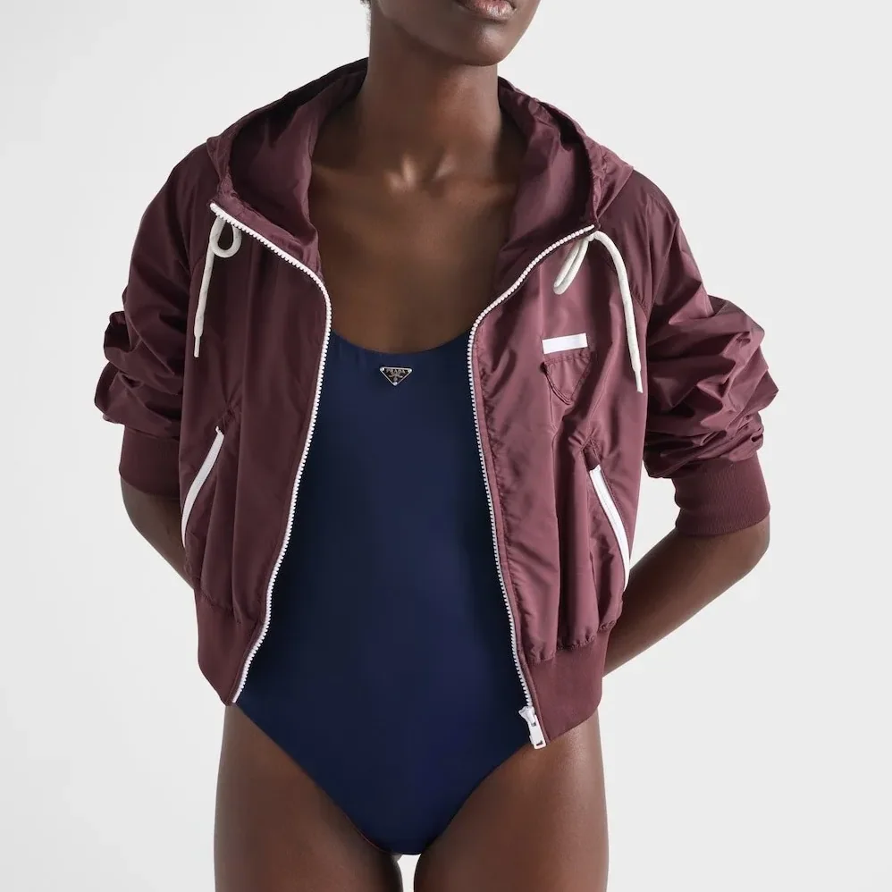 Prada One-piece Swimsuit Blue/Rust 70258_16UL_F0TBB_S_OOO Prada One-piece Swimsuit Blue/Rust 70258_16UL_F0TBB_S_OOO