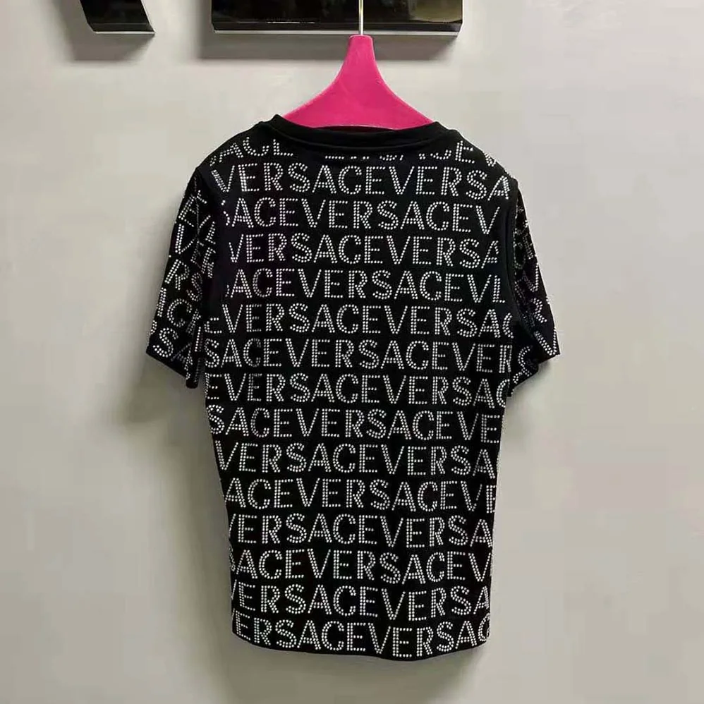 Versace Crystal Versace Allover T for Women in shirt Versace Crystal Versace Allover T for Women in shirt