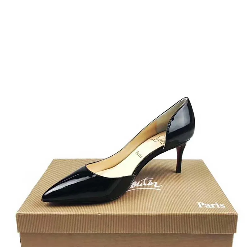 Christian Louboutin Shoes Lriza 70mm Heel Hight for Women in Black Christian Louboutin Shoes Lriza 70mm Heel Hight for Women in Black