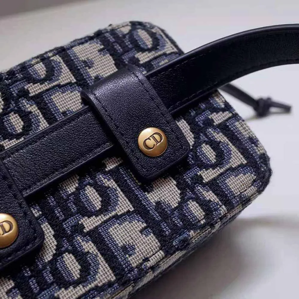 Dior Oblique Belt Pouch Blue Dior Oblique Jacquard for Women Dior Oblique Belt Pouch Blue Dior Oblique Jacquard for Women