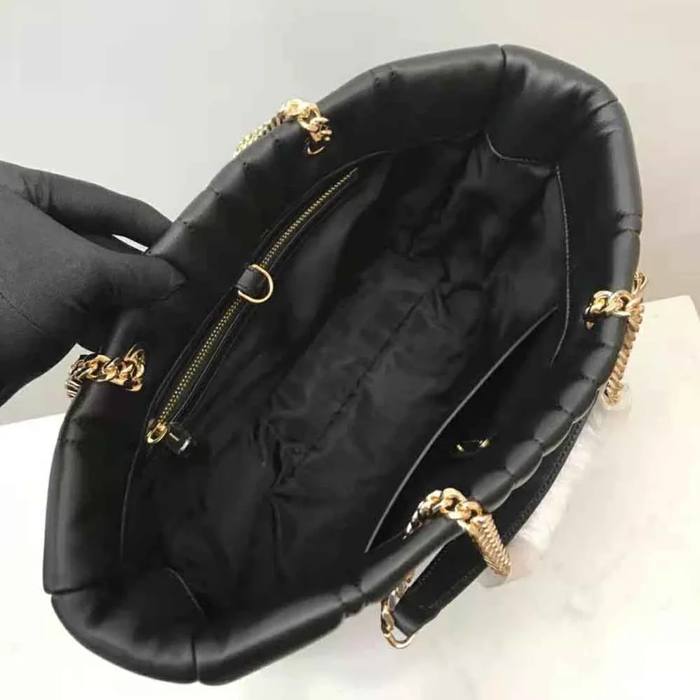Burberry Medium Quilted Lambskin Lola Shopper Bag for Women Burberry Medium Quilted Lambskin Lola Shopper Bag for Women