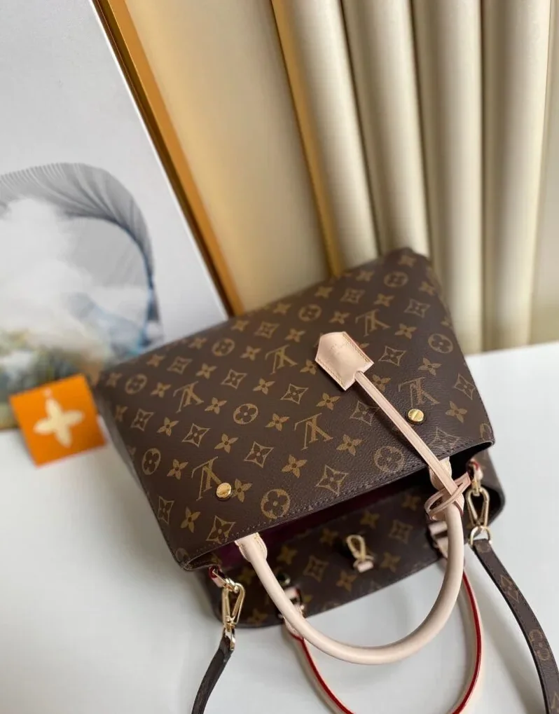 Louis Vuitton Montaigne MM Monogram Canvas Brown Louis Vuitton Montaigne MM Monogram Canvas Brown