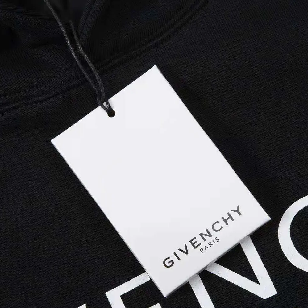 Givenchy Reverse Hoodie in Fleece for Women in Black Givenchy Reverse Hoodie in Fleece for Women in Black