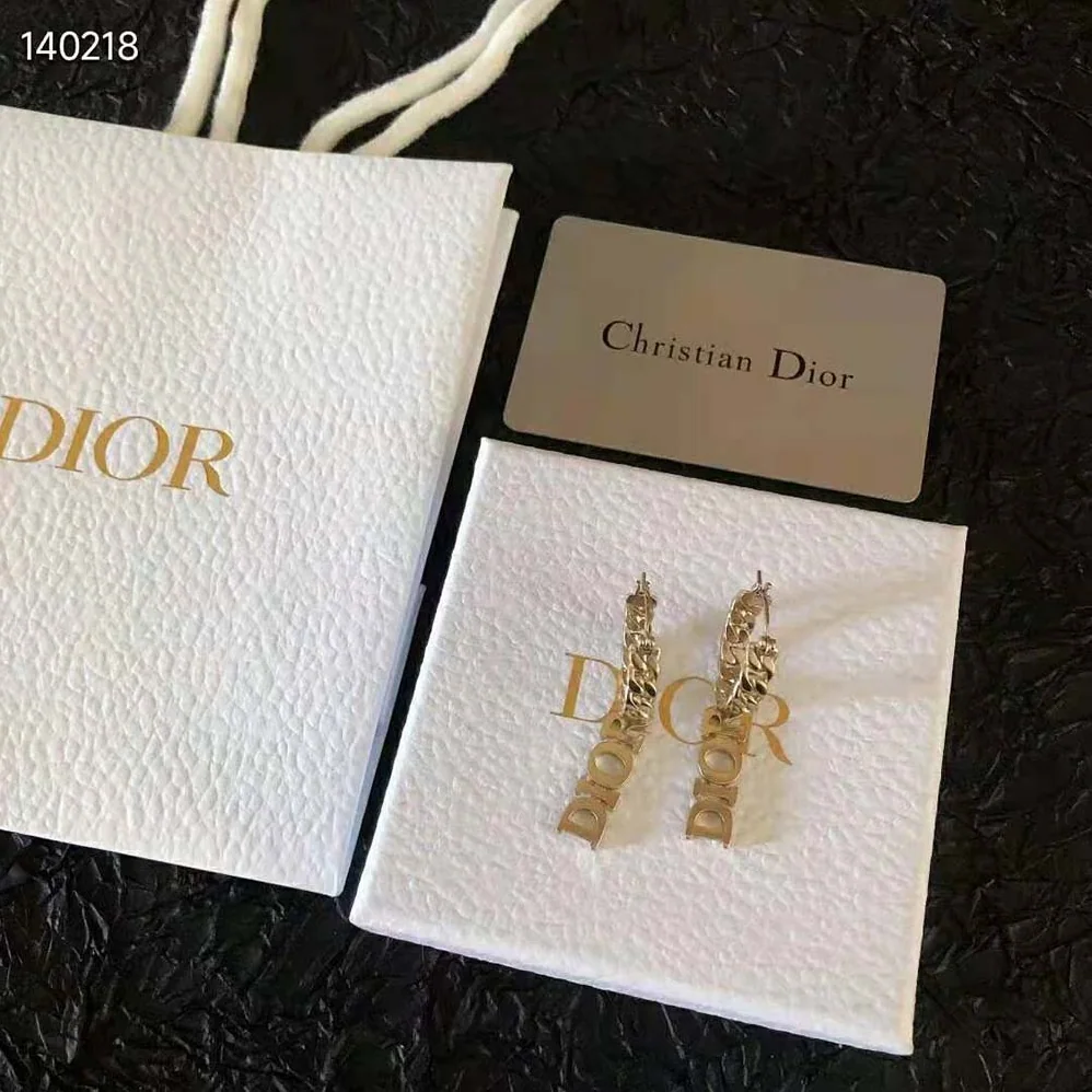 Dior Dio(r)evolution Earrings Gold for Women in Finish Metal
