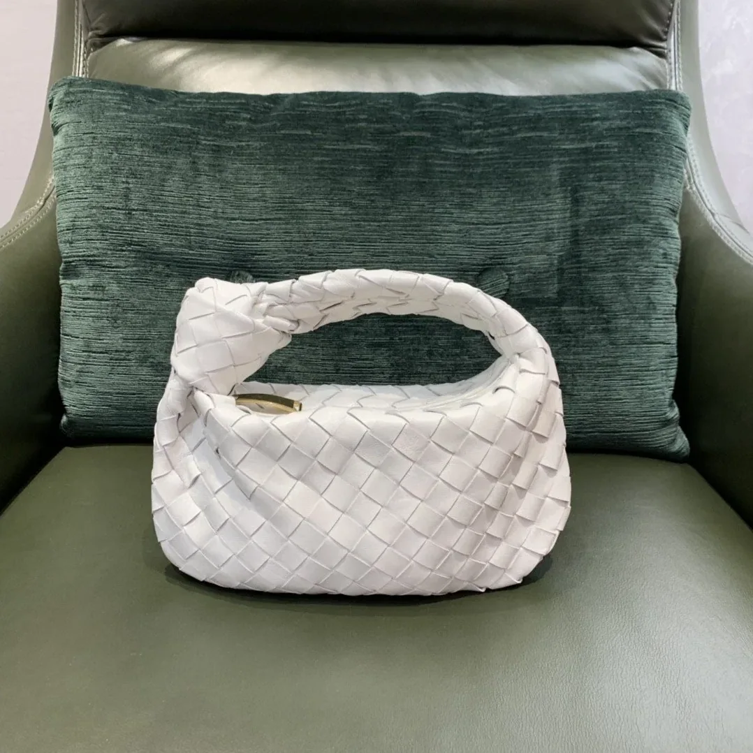 Bottega Veneta Mini Jodie Bag in In Chalk Bottega Veneta Mini Jodie Bag in In Chalk