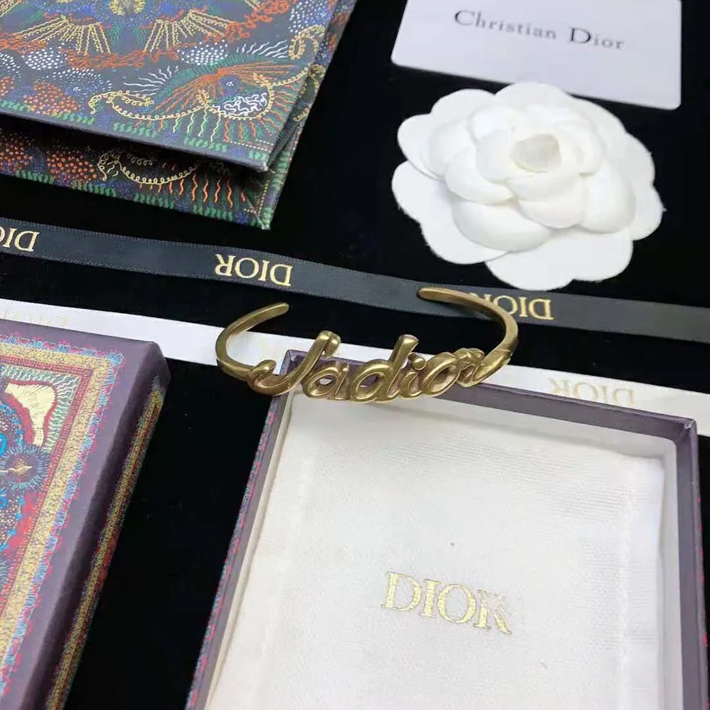 Dior J'Adior Bracelet Antique Gold for Women in Finish Metal Dior J'Adior Bracelet Antique Gold for Women in Finish Metal