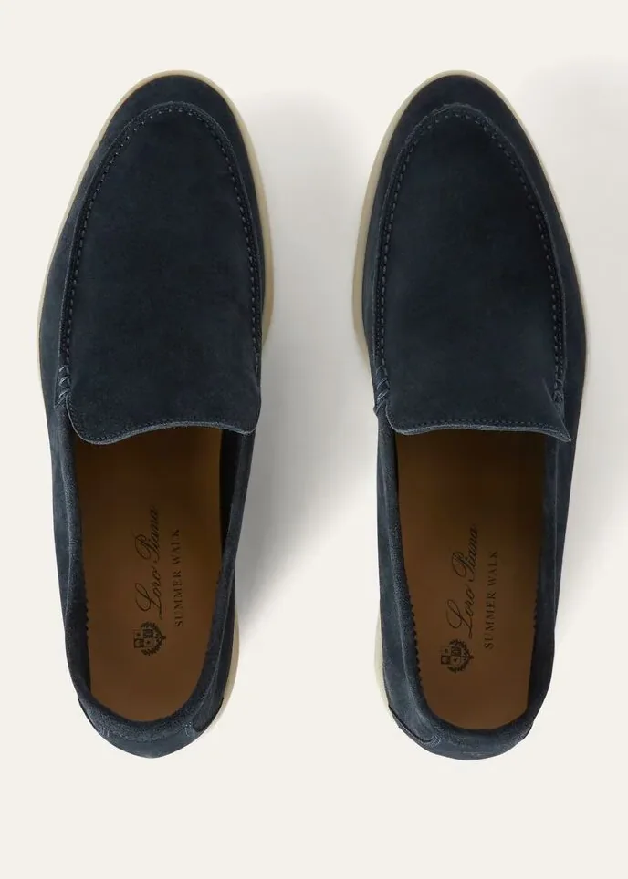Loro Piana Summer Walk Loafers Classic Blue FAE8124_W019